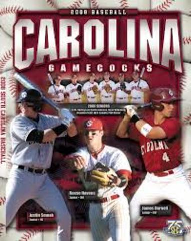 Received baseball scholarship from the university of south carolina