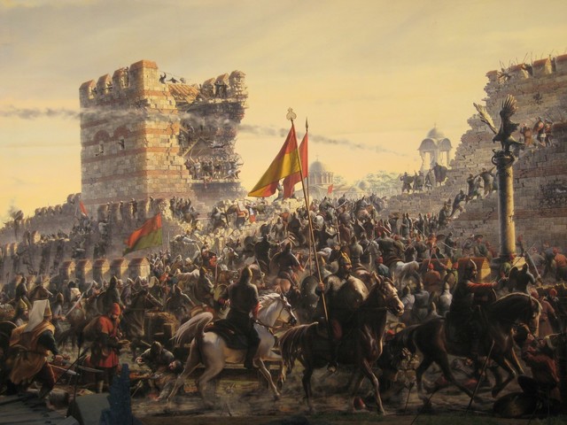 Fall of Constantinople to the Ottoman Turks