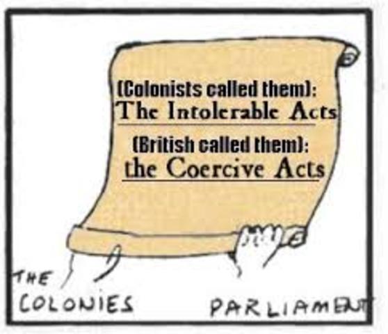 The Intolerable Acts