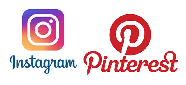 Instagram - Pinterest
