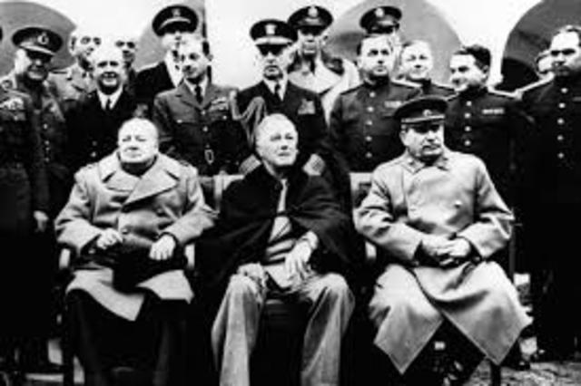 Reuniòn en Yalta, Uniòn Soviètica