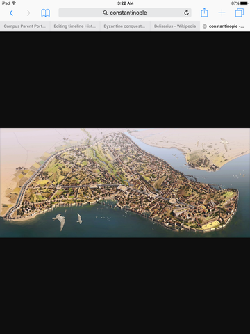 Constantinople made the new capitol