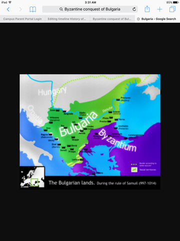 Byzantine conquest of Bulgaria