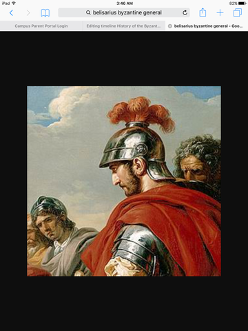 Belisarius against Vandals