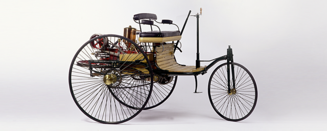 The first automobile was invented