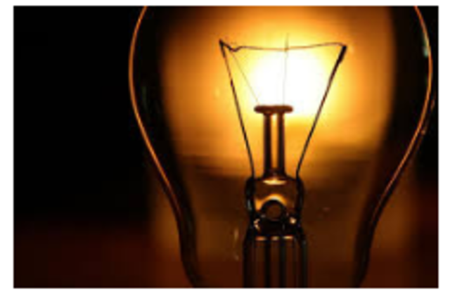 The electric light bulb