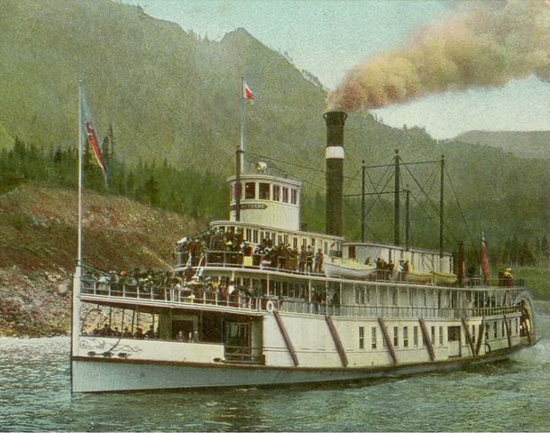 The first steamboat was manufactured
