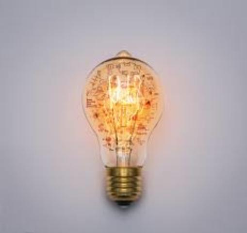 When the light bulb was invented