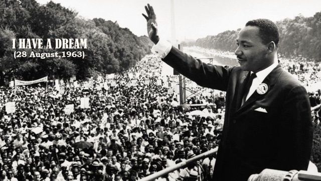 Martin Luther King Jr. Gave his ¨I Have a Dream Speech¨