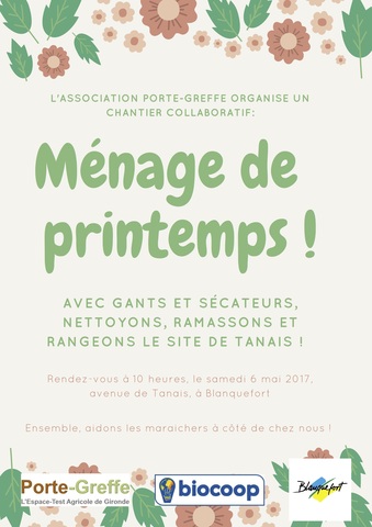 Chantier participatif de Nettoyage du site