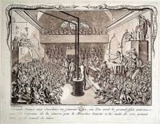 The Jacobin Club is Formed