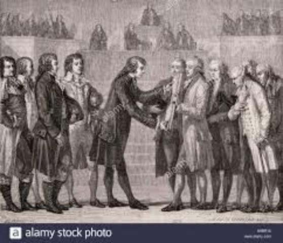 The King Signs the New Constitution