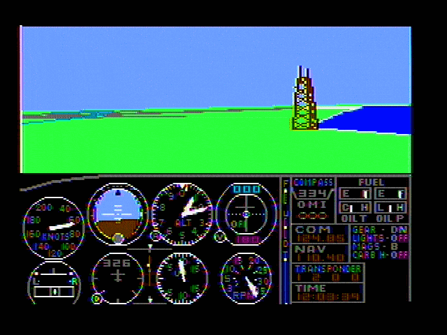 1989 flight simulator