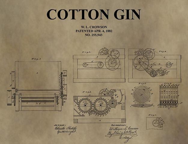 The Cotton Gin (Eli Whitney)