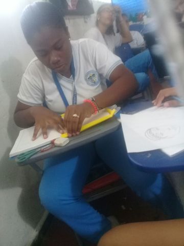 elaboración de preguntas y decoración de cuaderno