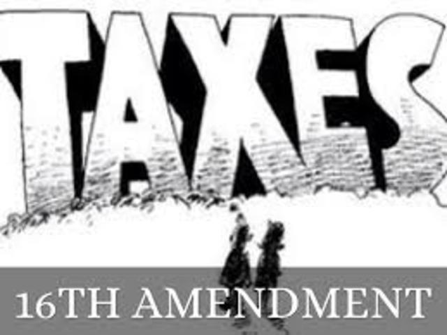 •	16th Amendment (1913)