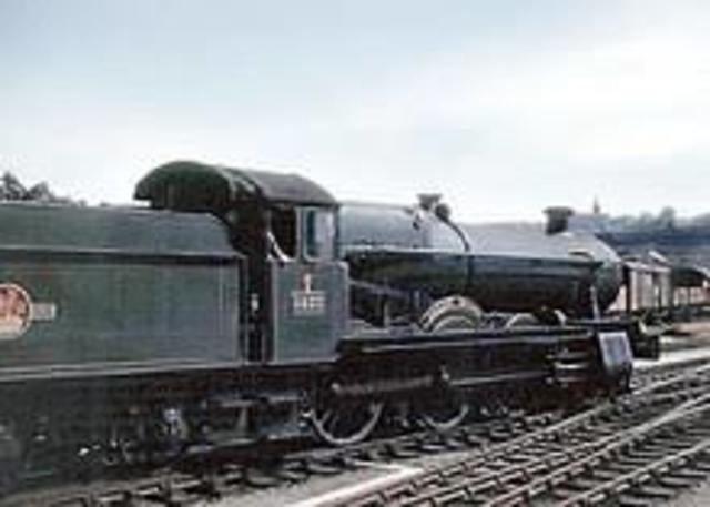 When the train was invented