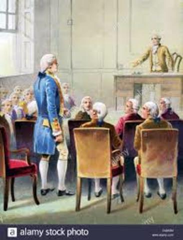 George Washington named Commander in Chief