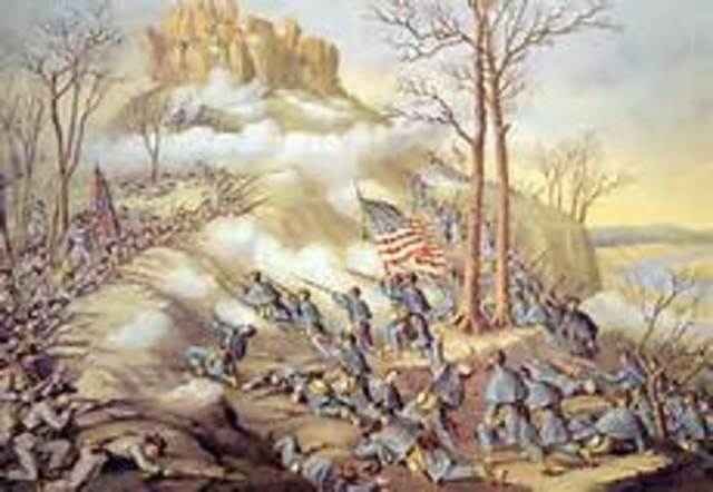 (GA) The Battle of Lookout Mountain occurred.