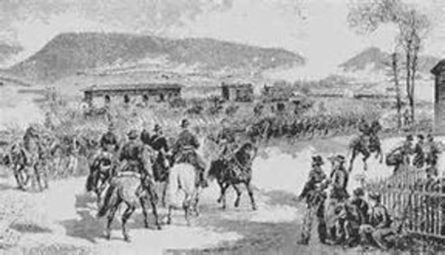 (GA) The Battle of Ringgold Gap occurred.
