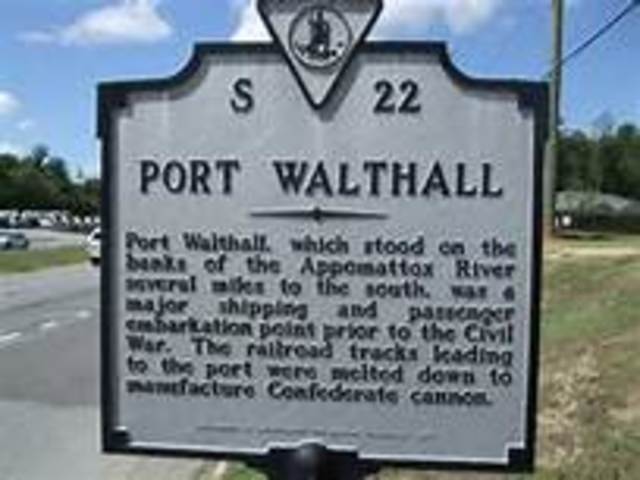 (US) The Battle of Port Walthall Junction in Virginia occurred.