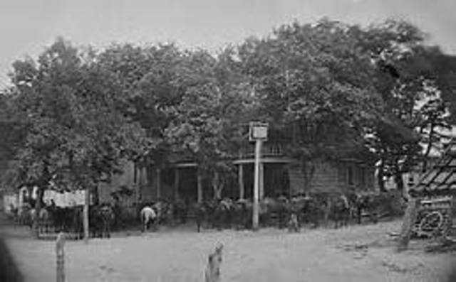 (US) The Battle of Haw’s Shop in Virginia occurred.