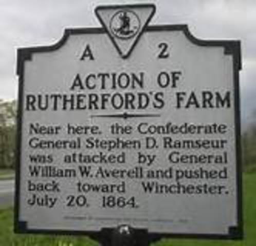 (US) The Battle of Rutherford’s Farm in Virginia occurred.