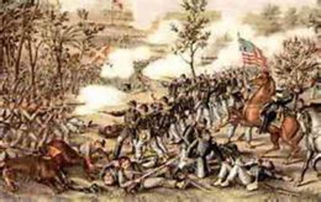 (GA) The Battle of Buck Head Creek occurred