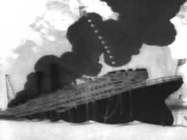 The sinking of the lusitania
