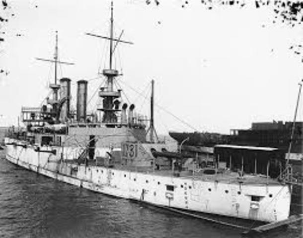 First radio for overseas communication