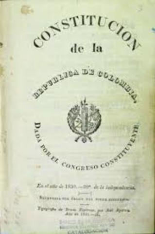 Constitución de la República de Colombia