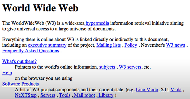 First Web Page