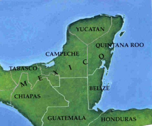 La cultura maya geográficamente cubrió el territorio sureste de lo que es hoy la República mexicana y que corresponde a los estados de Yucatán, Campeche, Tabasco,