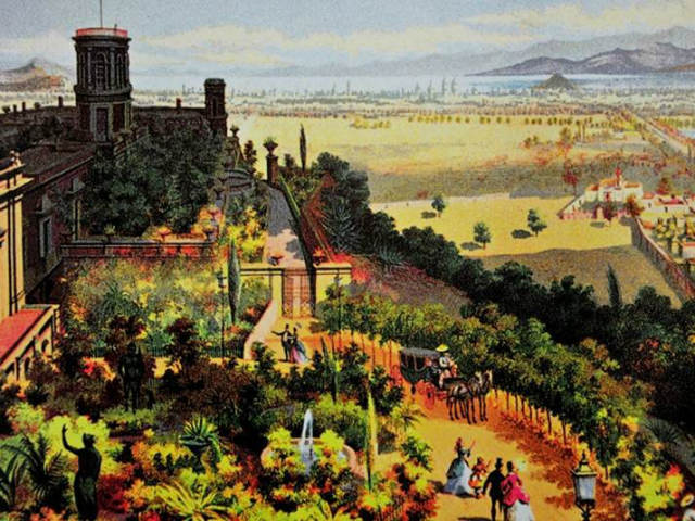 se construye el castillo de chapultepec