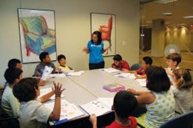 My firts day learning english