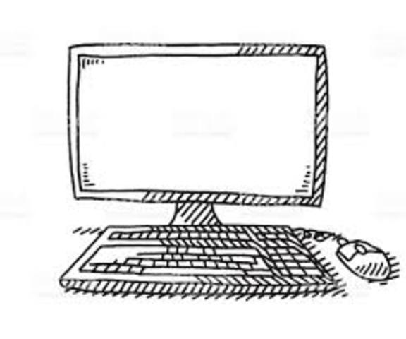 Ratón, teclado y pantalla.