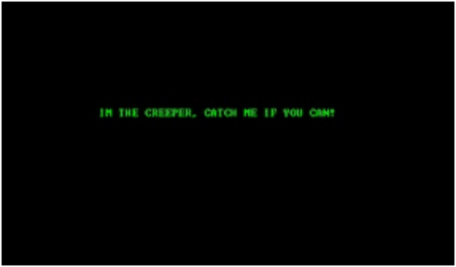The first Creeper virus infects computers