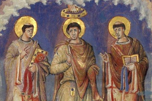 Louis´ sons divided up the empire