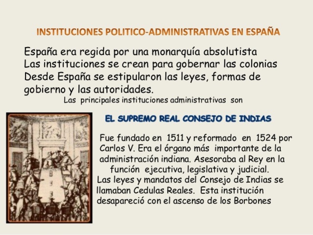 Reorganización del Consejo Real