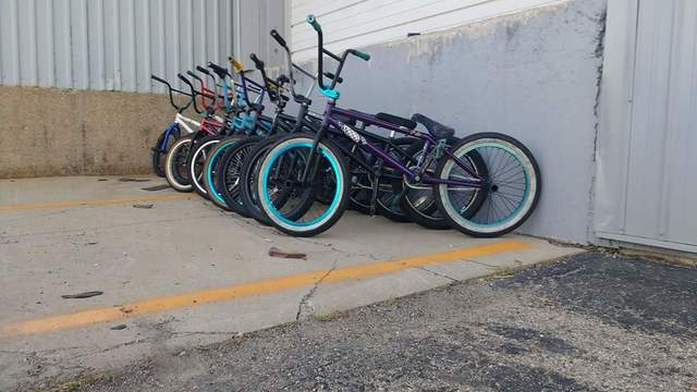 When I first started BMXing