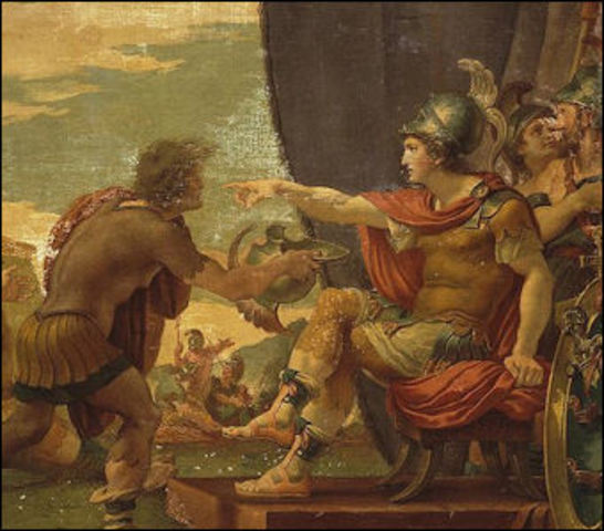 Alexander is crowned king