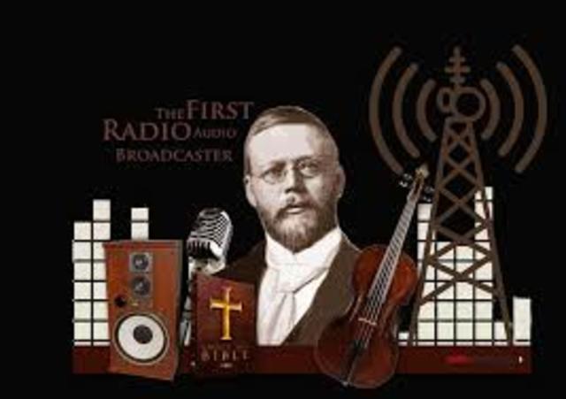 1st time music played on the Radio