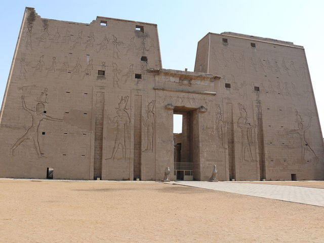 Great Pylon of the Horus Temple at Edfu
