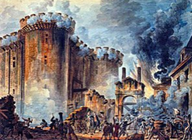 The Seige and Surrender of the Bastille