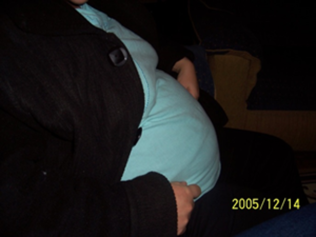 cuando mi ma estaba embarazada de mi