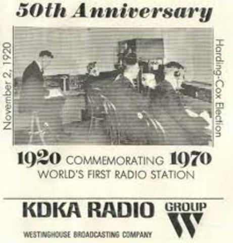 50th anniversary of KDKA radio