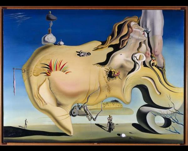 Visage du Grand Masturbateur. El Gran Masturbador