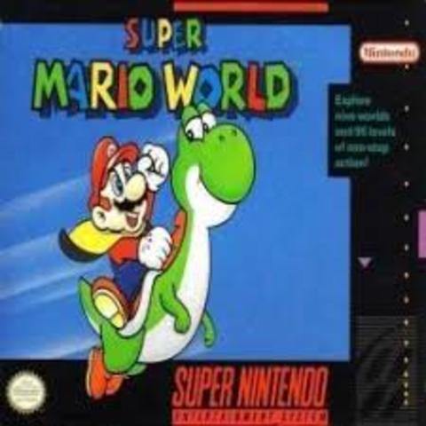 mario makes his debut on the super nintendo