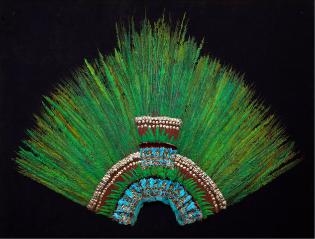 Ruler's feather headdress