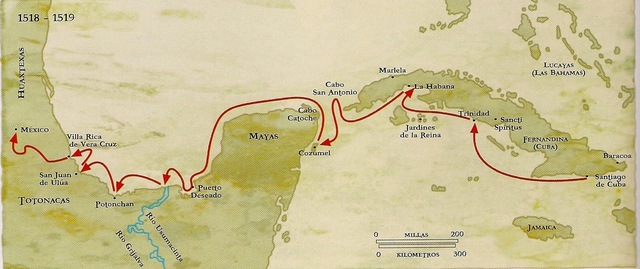 Expedición de Hernán Cortes.